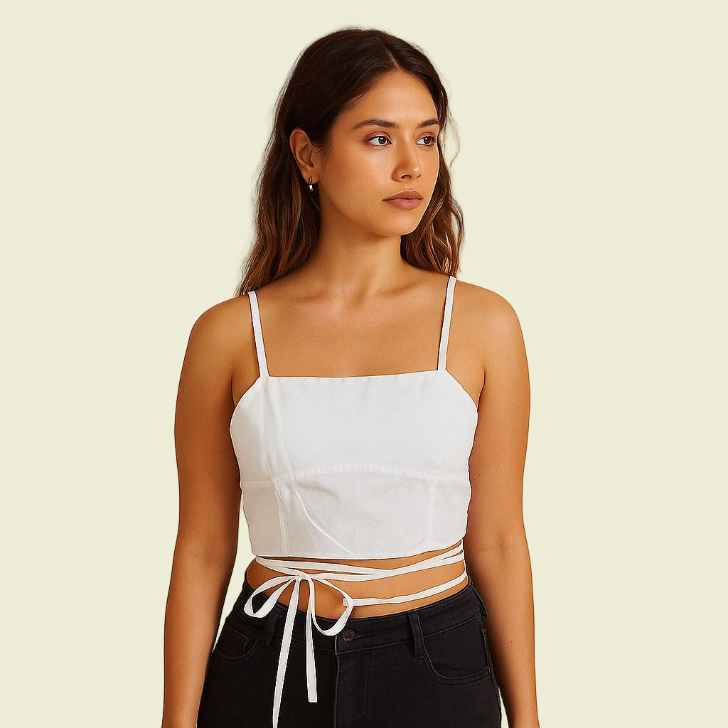 CROPED CORSET CALVIN KLEIN