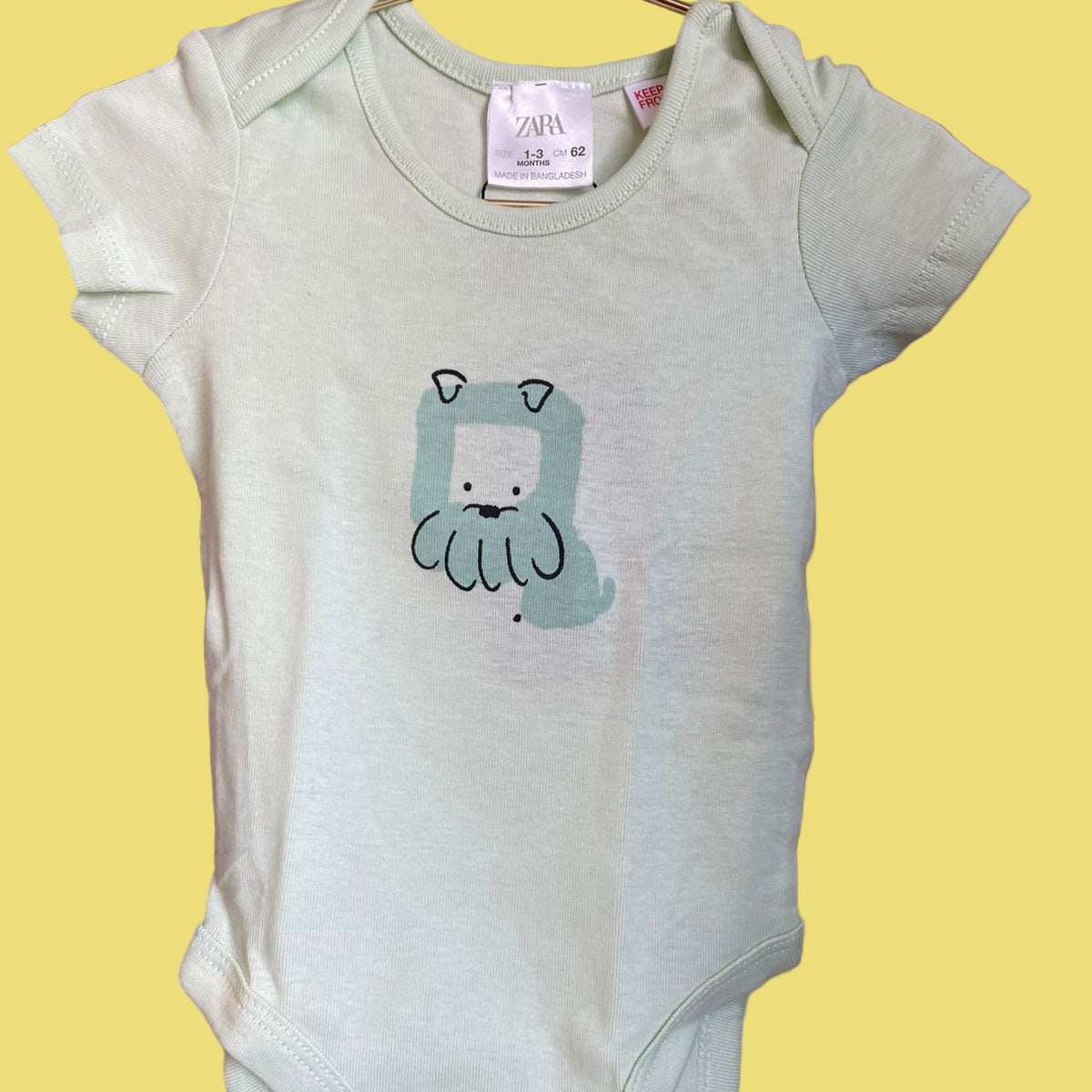 BODY INFANTIL UNISSEX ZARA