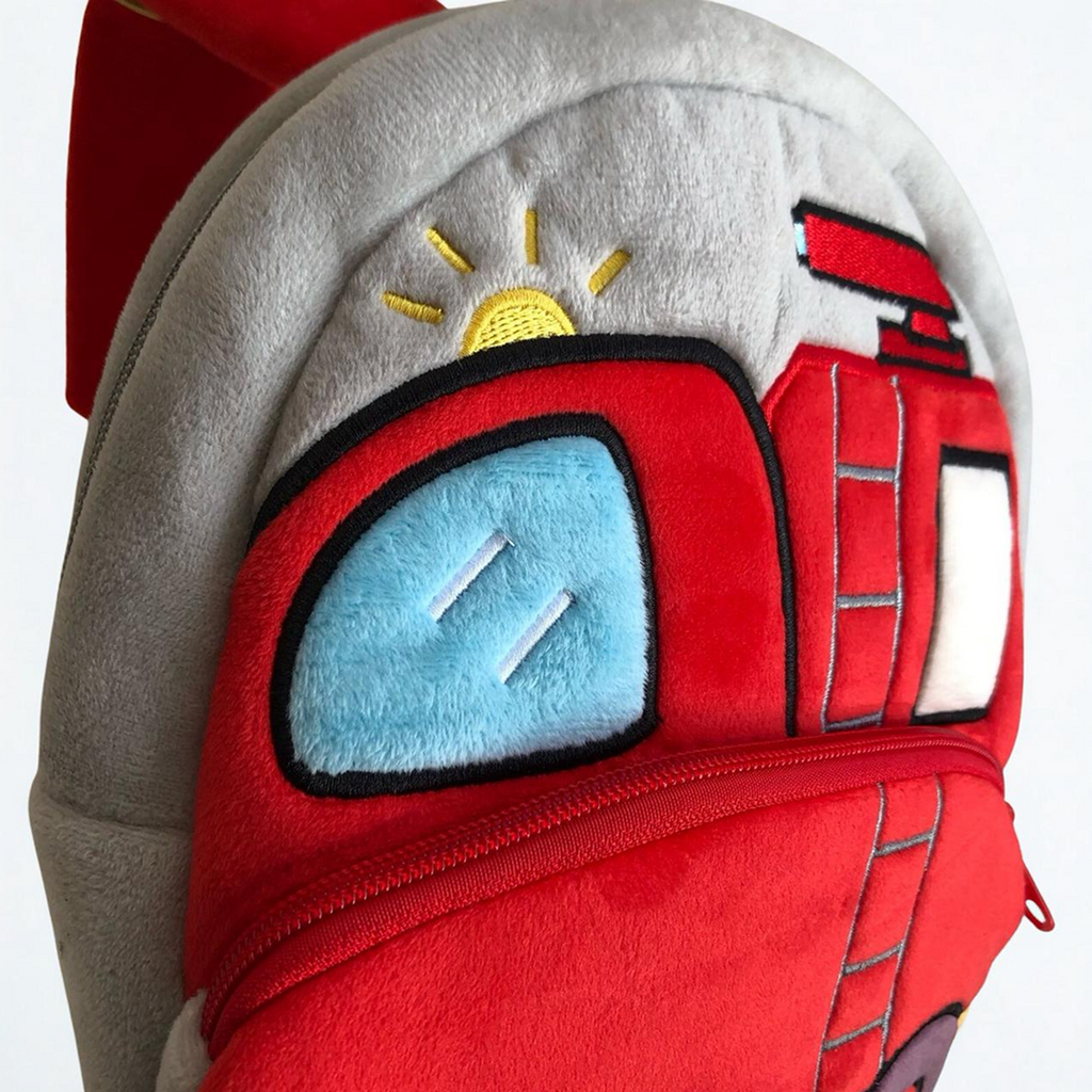 MOCHILA  TECIDO FELPUDO