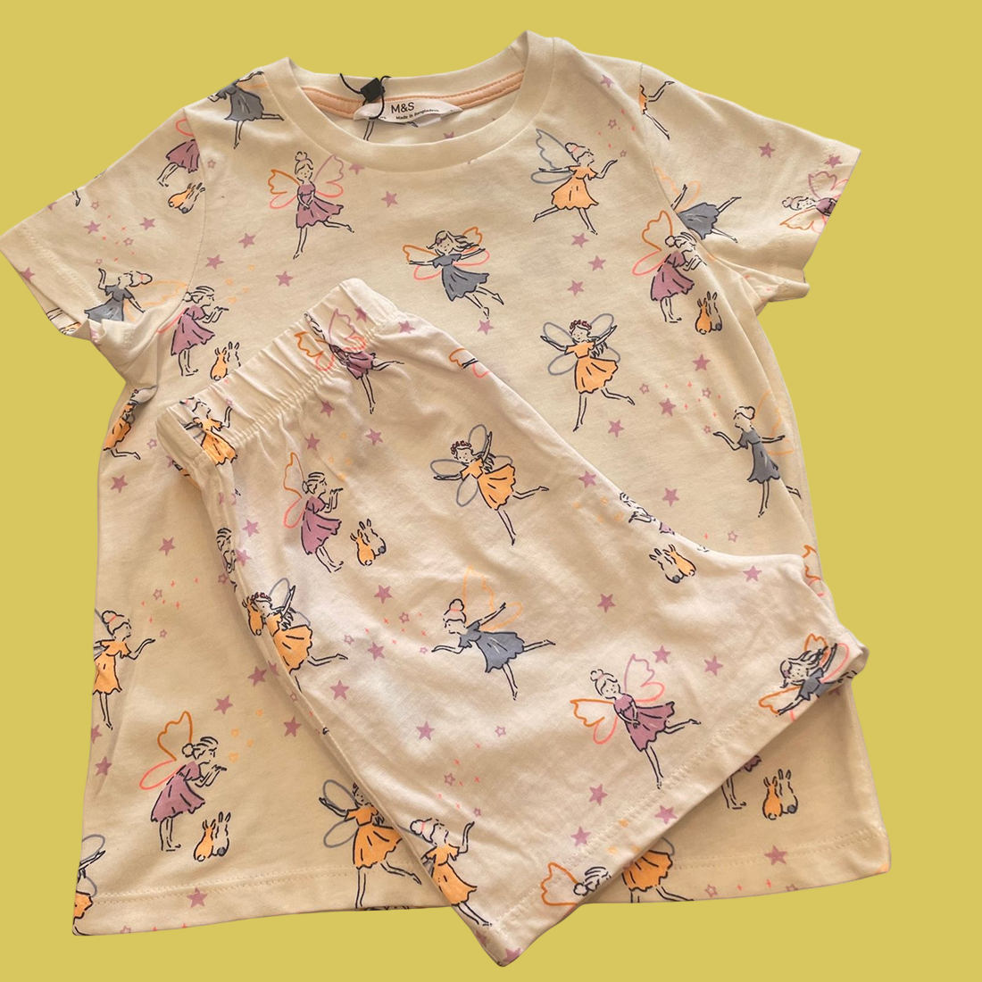 PIJAMA INFANTIL TSHIRT / SHORT  M&S