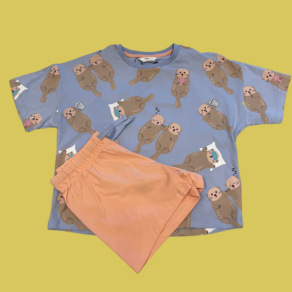 PIJAMA INFANTIL TSHIRT/SHORT M&S
