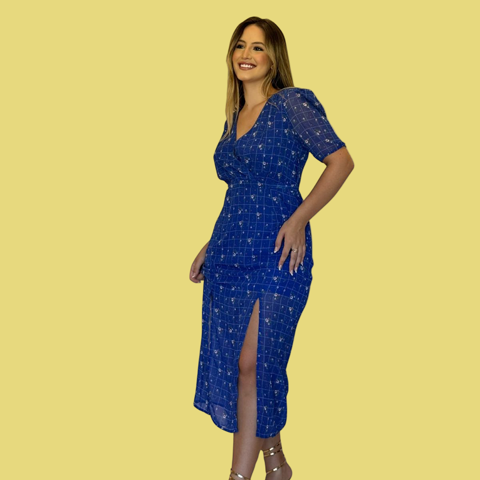 VESTIDO ESTAMPADO FRENCH CONNECTION